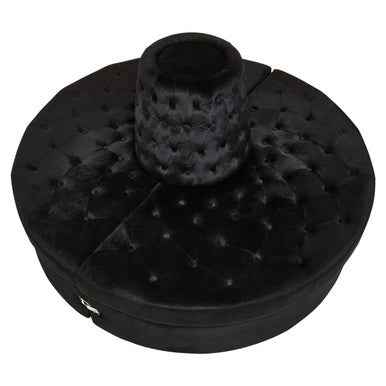 Hartford Black Tufted Round Sofa