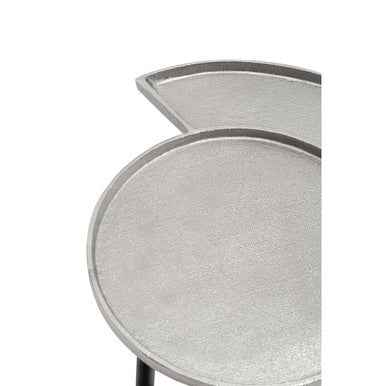 Simbolo Silver Top Side Table