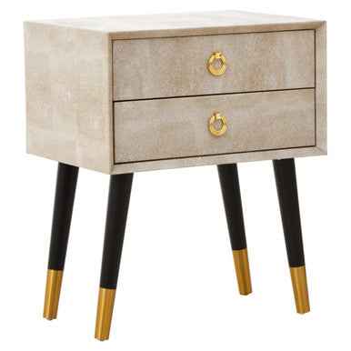 Cadio 2 Drawer Bedside Table