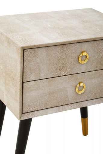 Cadio 2 Drawer Bedside Table