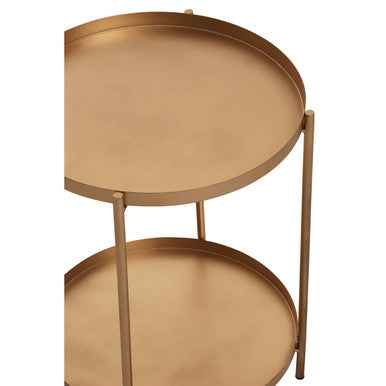 Mandoli Gold Side Table