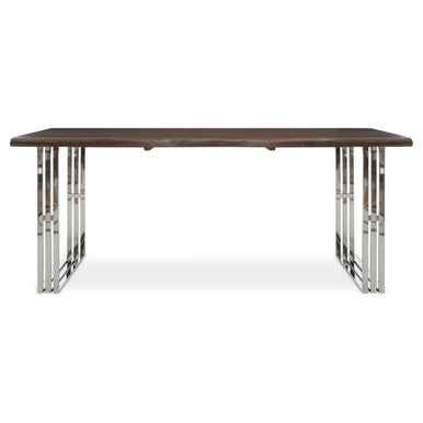 Hampstead Natural And Silver Dining Table