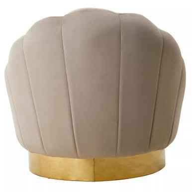 Biarritz Mink Velvet Chair