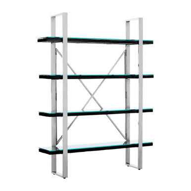 Kerala Black Four Tier Shelf Unit