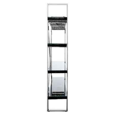Kerala Black Four Tier Shelf Unit