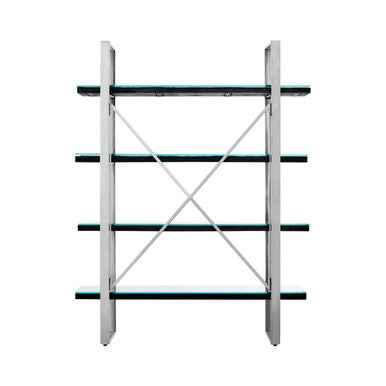 Kerala Black Four Tier Shelf Unit