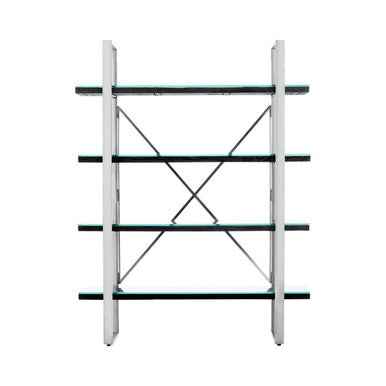 Kerala Black Four Tier Shelf Unit