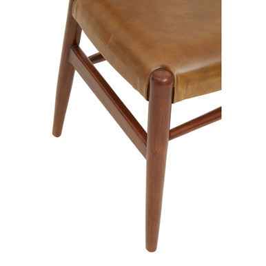 Kendari Cow Camel Leather Chair