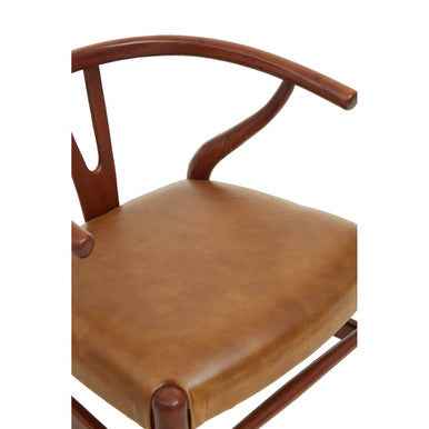 Kendari Cow Camel Leather Chair