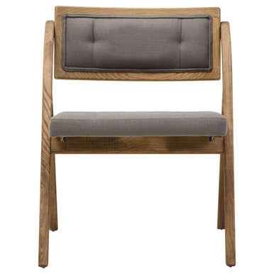 Cebu Grey Wash Elm Wood Folding Chair