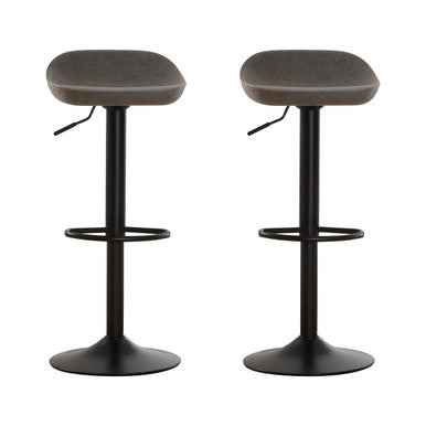 Dalston Set Of Two Ash Bar Stools