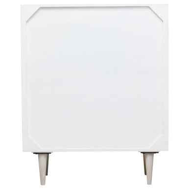 Sita Two Door Mango Wood Abstract Design Cabinet