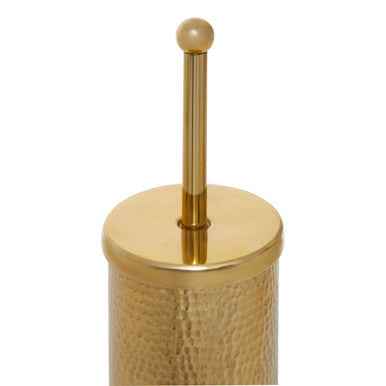Allegra Gold Finish Toilet Brush.