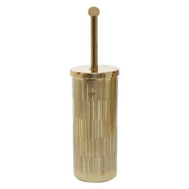 Allegra Gold Finish Aluminium Toilet Brush.