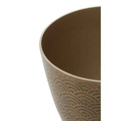 Allegra Aluminium Gold Finish 300ml Bathroom Jar