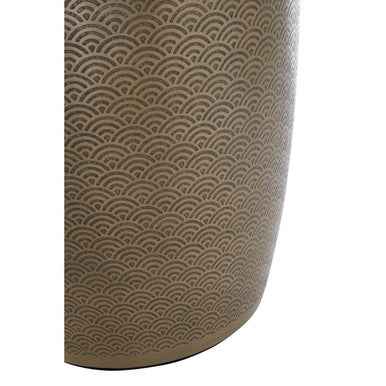Allegra Etched Detail Aluminium Waste Bin