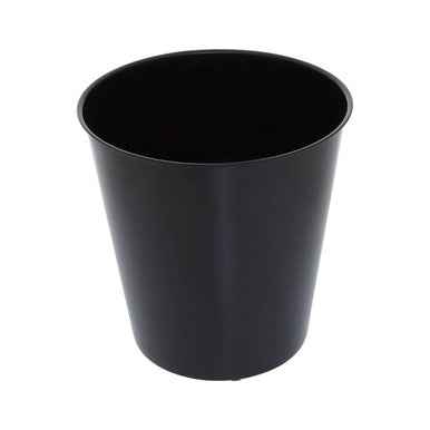 Allegra Kiara Stainless Steel Black Waste Bin