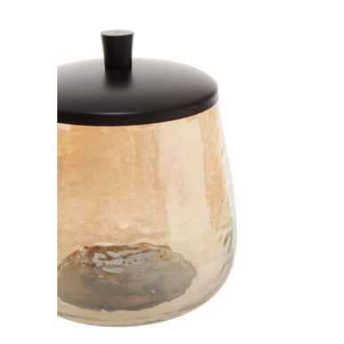 Allegra Glass Bathroom Jar