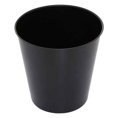 Allegra Black Stainless Steel Waste Bin