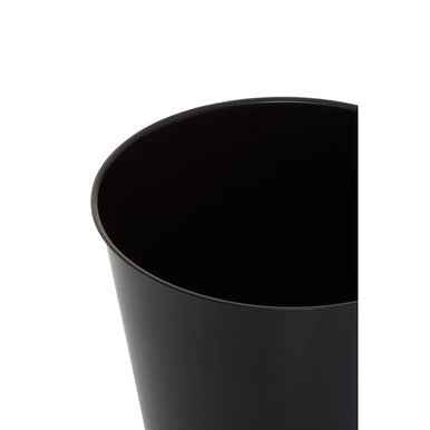 Allegra Black Stainless Steel Waste Bin