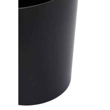 Allegra Black Stainless Steel Waste Bin