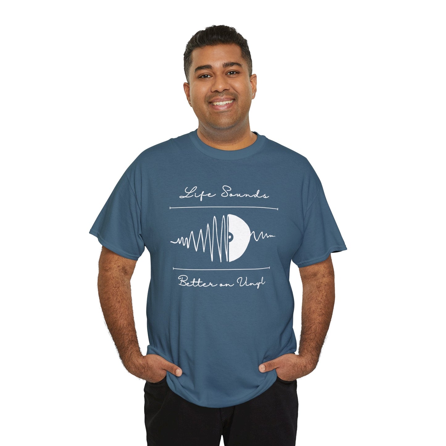 'Life Sounds Better on Vinyl' Men's T-Shirt