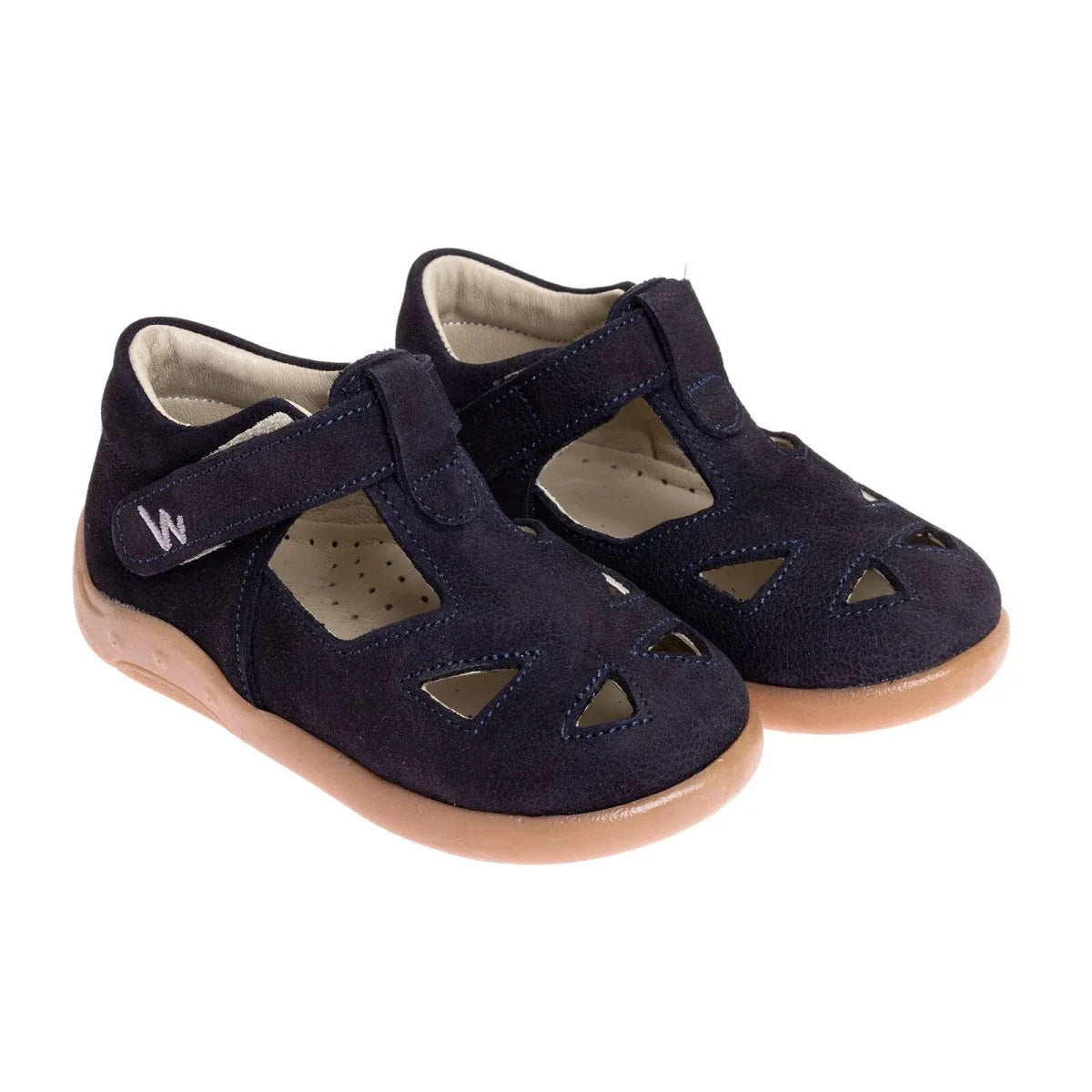 BabyWalk Perforated Classic Leather Baby Sandals