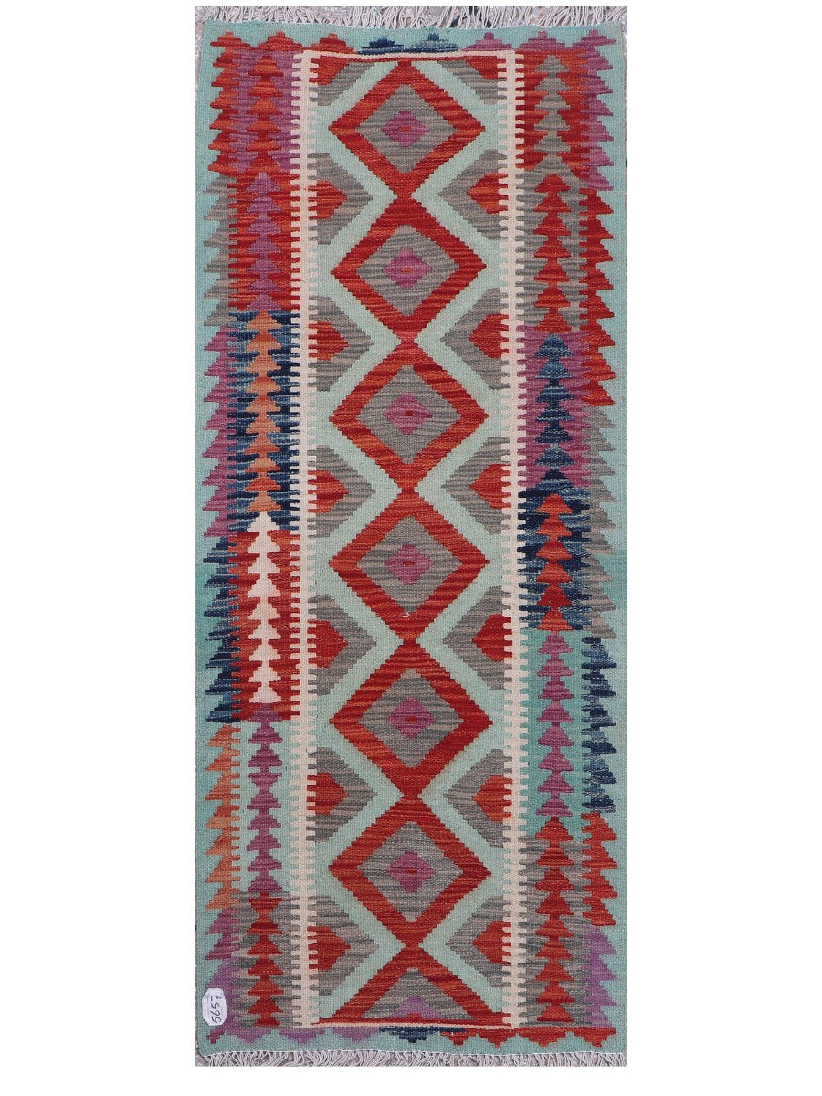 Maimana Kilim - 191 x 78 cm