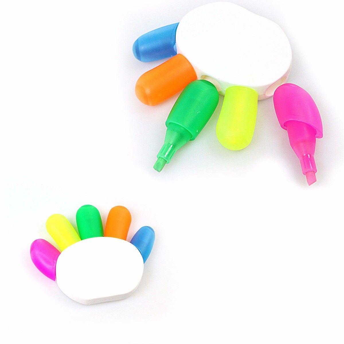 Unique Hand Shaped Highlighter Pen for School Supplies
