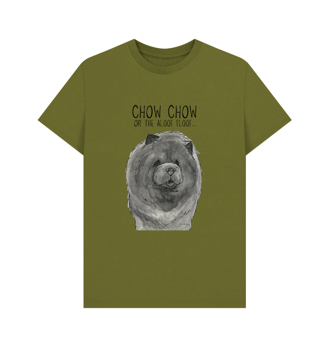 Blue Chow Chow Men's T-Shirt – Featuring The Aloof Floof Design!