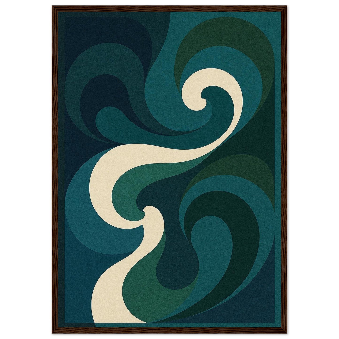 Abstract Awaken - Premium Matte Paper Wooden Framed Poster