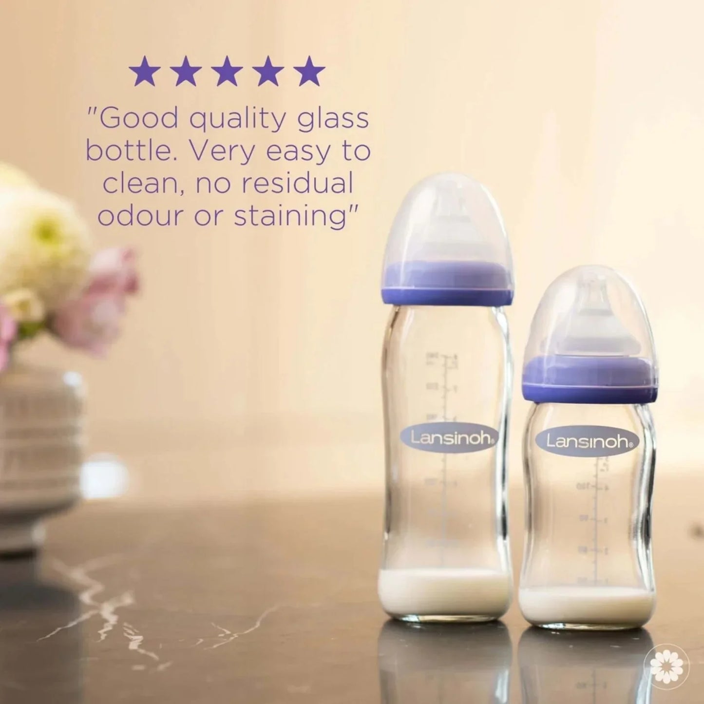 Lansinoh Glass Bottle 240ml