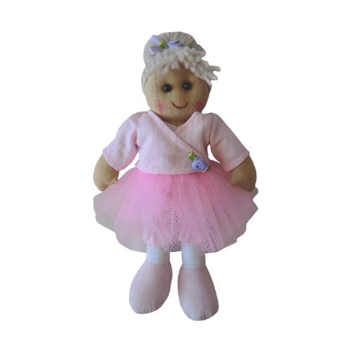 Ballerina Rag Doll - Handmade - Medium 19cms - Powell Craft
