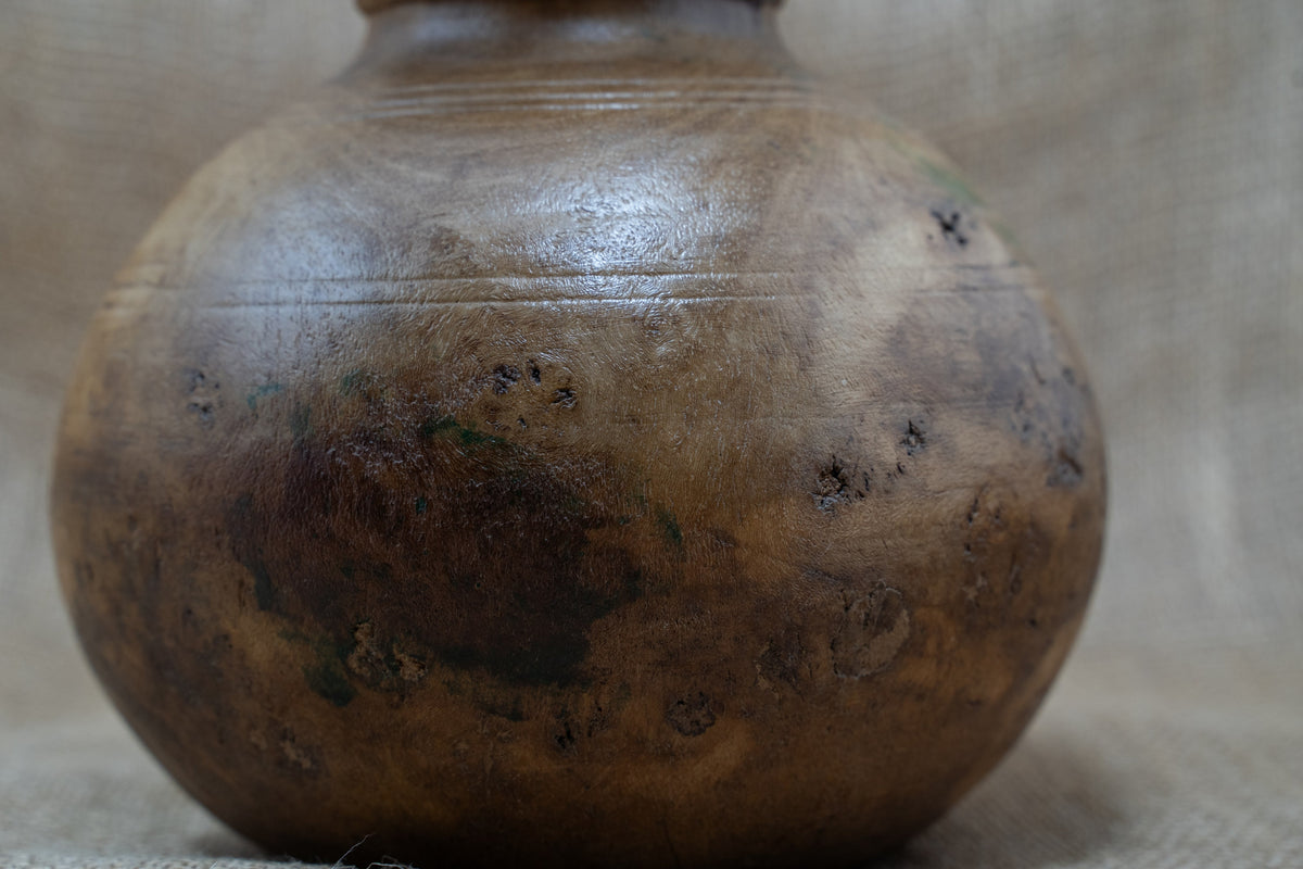 Teak Vase 57.1
