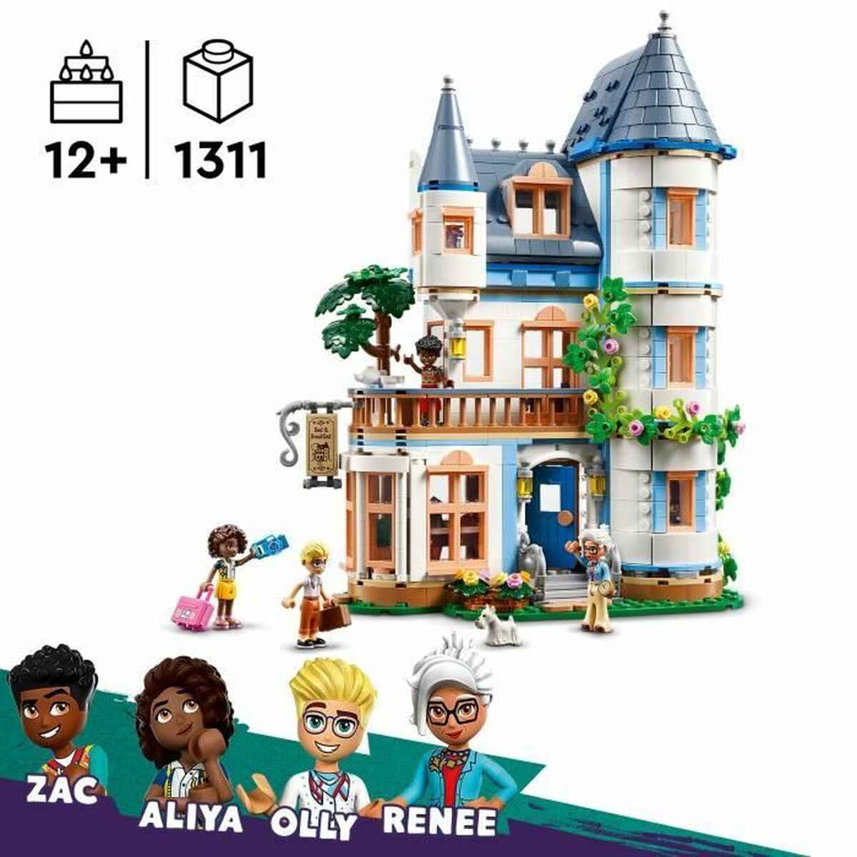 Construction set Lego 42638 Castle Guest Room Multicolour