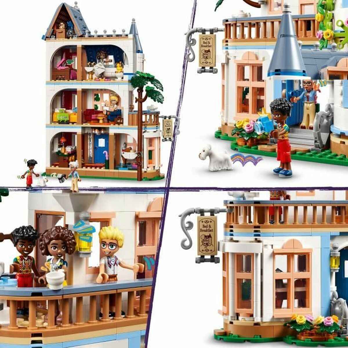 Construction set Lego 42638 Castle Guest Room Multicolour