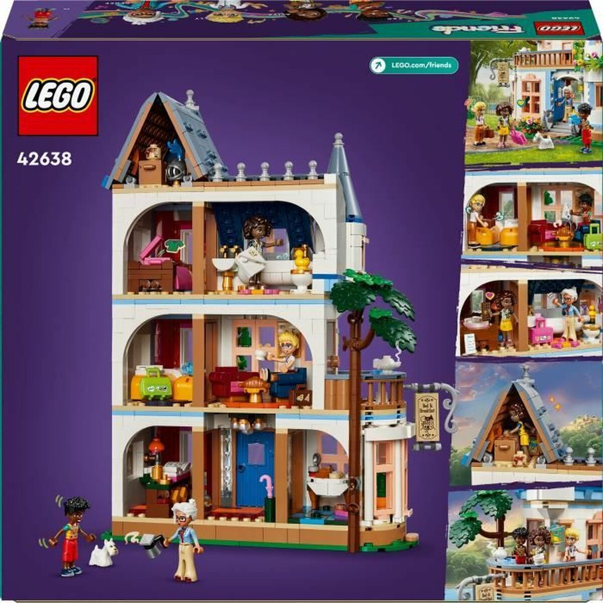 Construction set Lego 42638 Castle Guest Room Multicolour