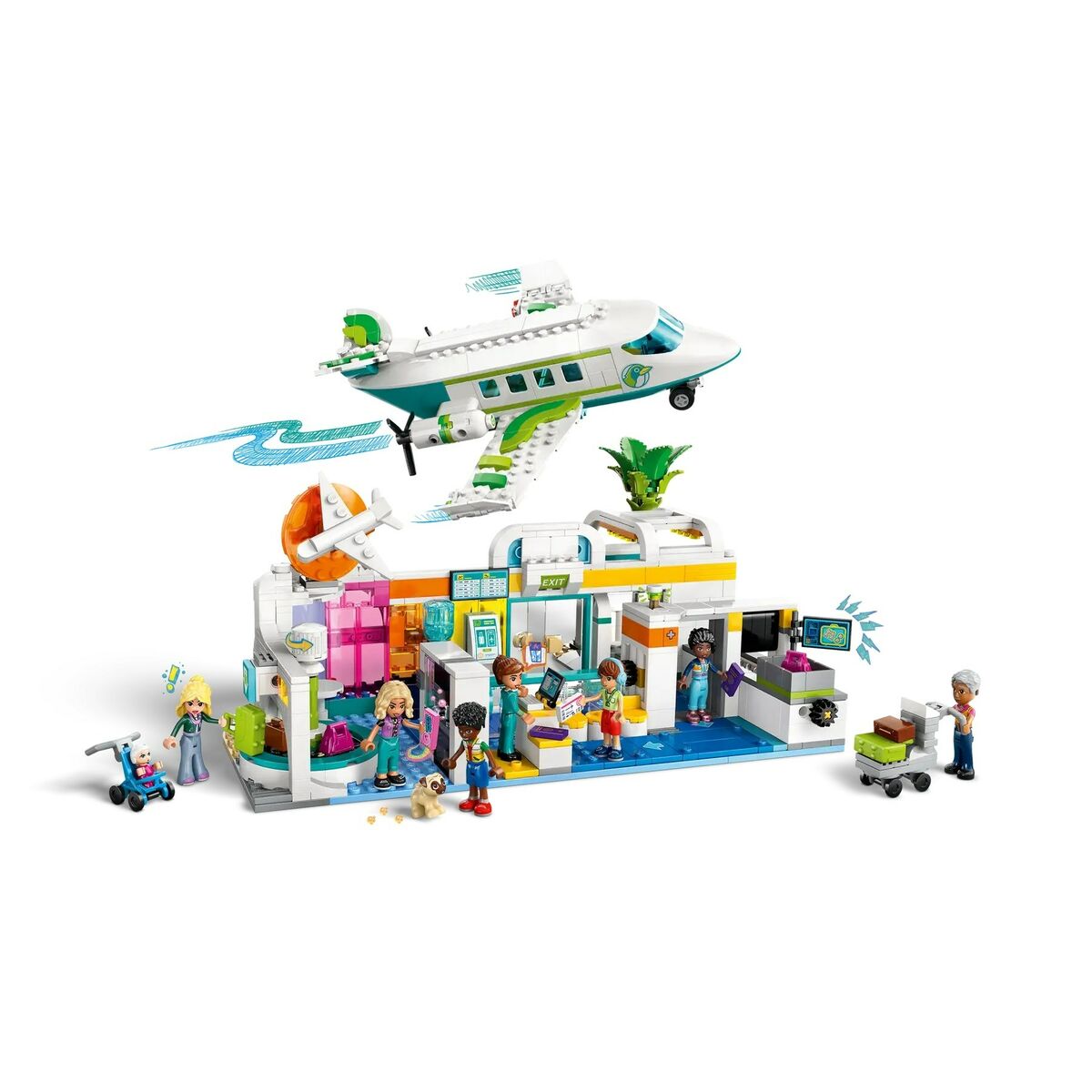 Construction set Lego FRIENDS 42656 Heartlake City Airport 958 Pieces