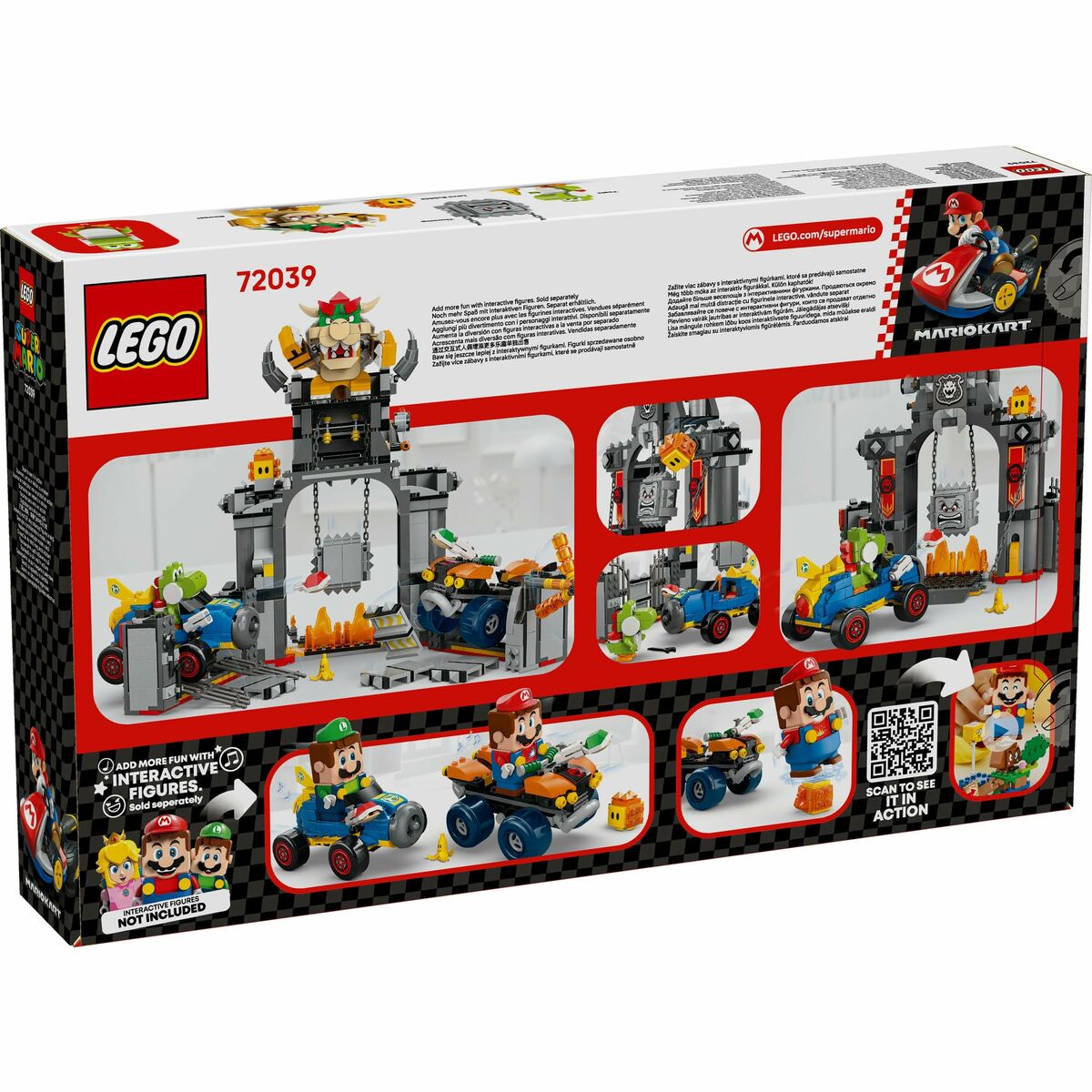 Construction set Lego 72039 Bowser's Castle 1068 Pieces