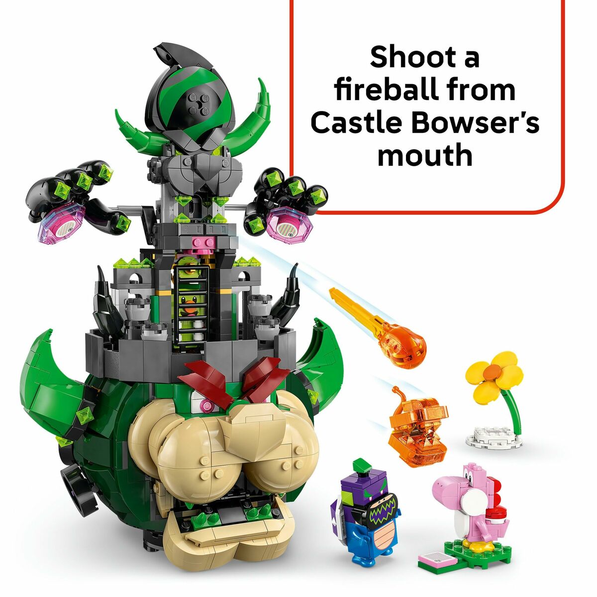 Construction set Lego 72042 Prince Florian and Castle Bowser 1251 Pieces