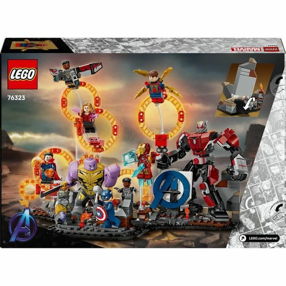 Construction set Lego 76323 Avengers: Endgame Final Battle