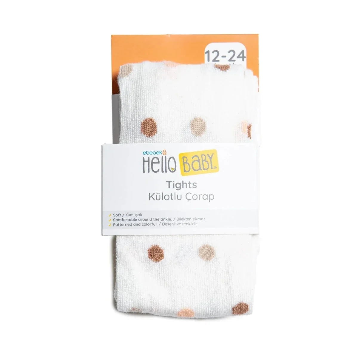 HelloBaby Polka Dot Baby Tights (6-12 Months to 4-5 Years)