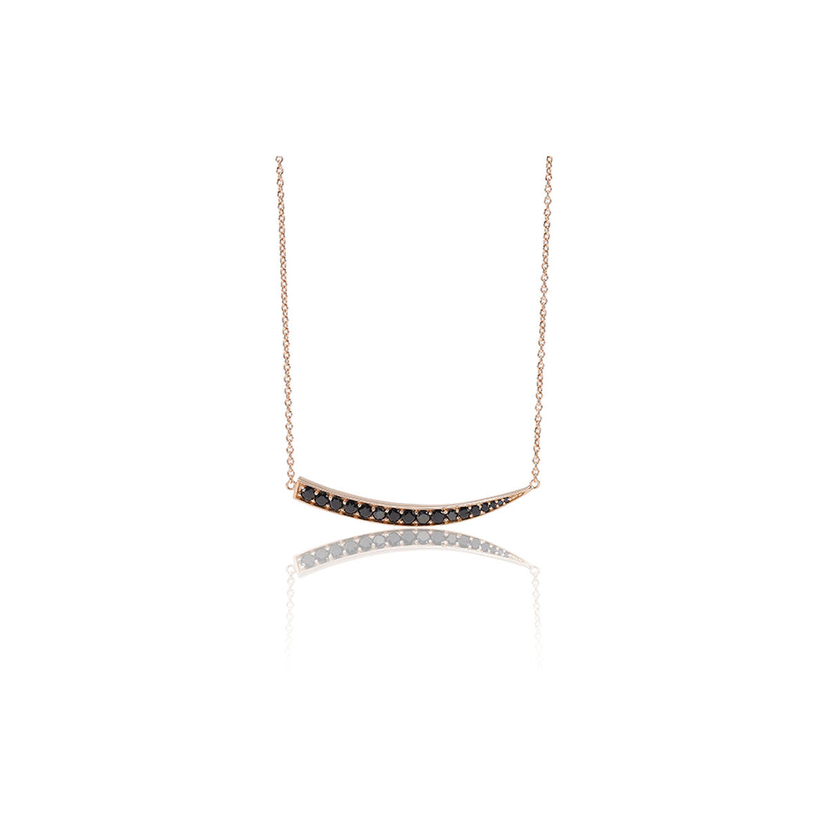 Ladies' Necklace Sif Jakobs C1012-BK-RG 45 cm