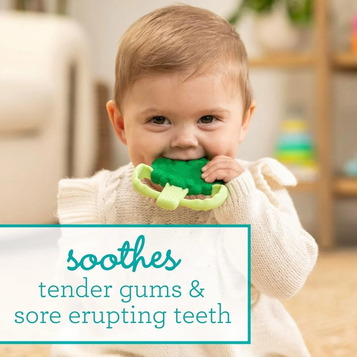 Infantino Lil' Nibbles Teether - Brocolli