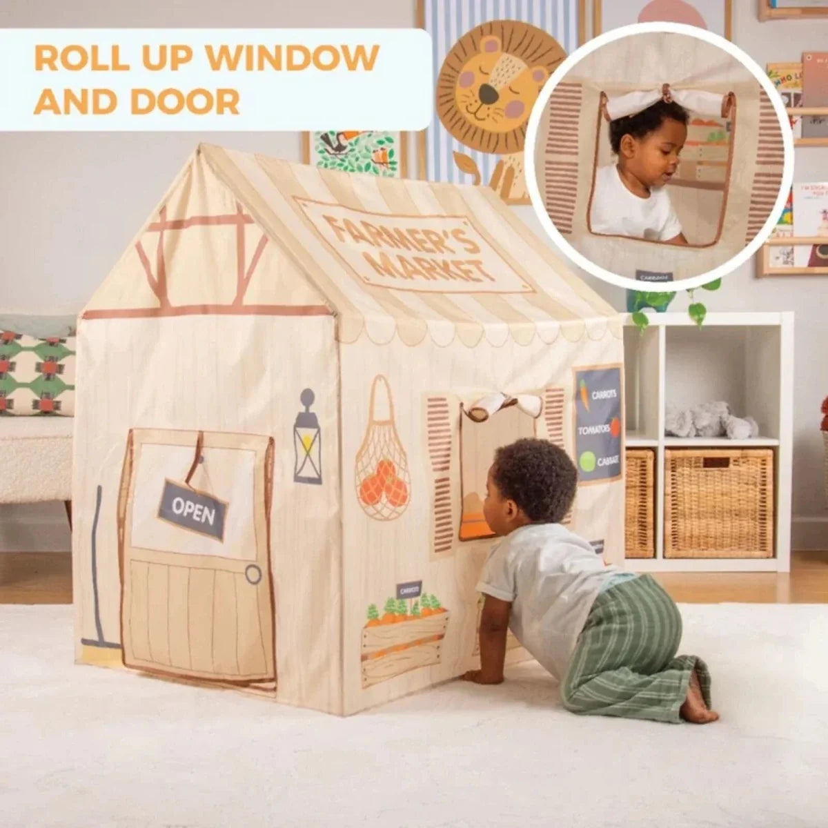 Mookie Activo Pop-Up Tent - Fruits & Vegetables