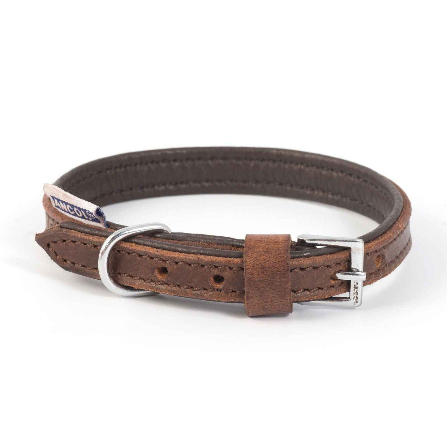 Vintage Padded Leather Collar