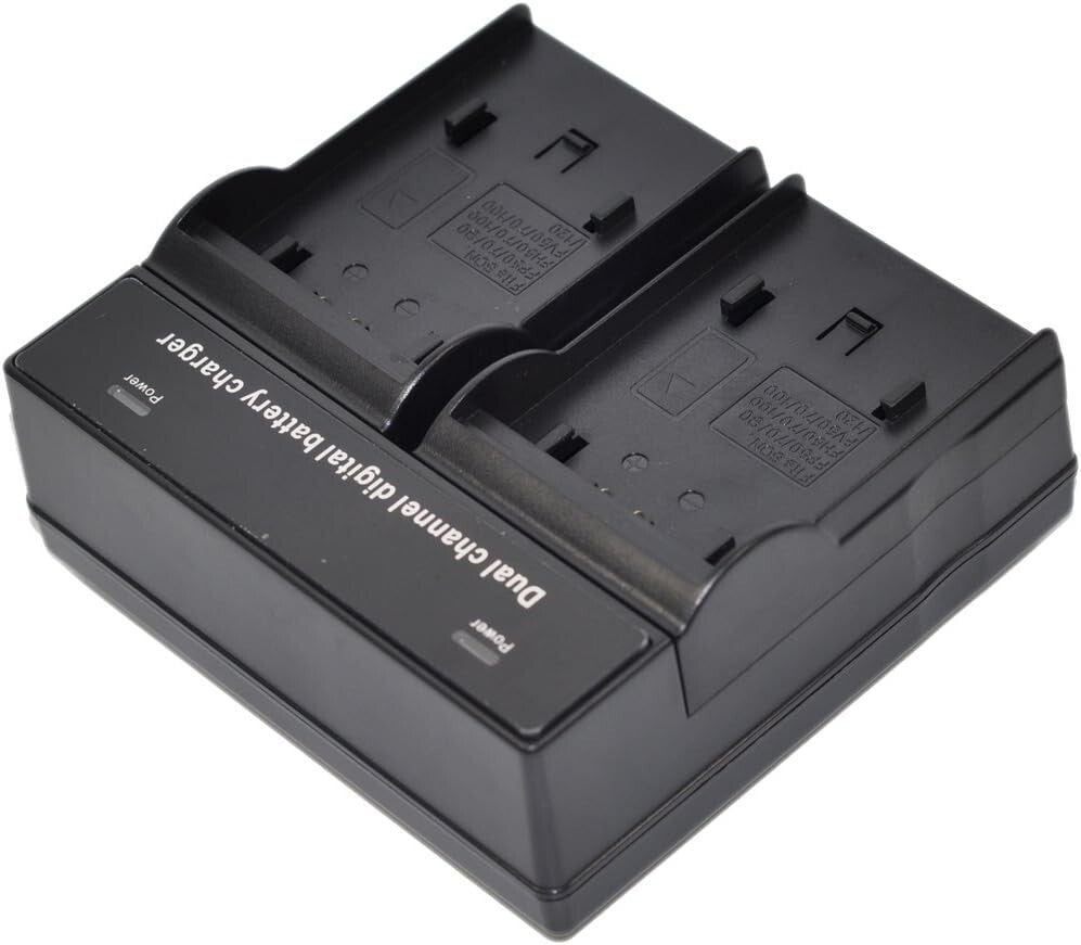 BTBAI NP-FW50 Battery Charger AC Wall Dual for a7R II ILCE-7R M2 Digital Camera
