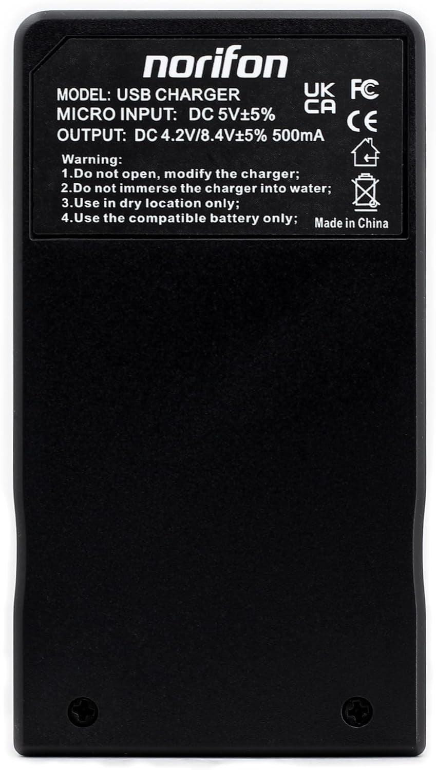CGA-S007 USB Charger for Panasonic Lumix DMC-TZ1 TZ2 TZ3 TZ4 TZ5 TZ11 TZ15 TZ50