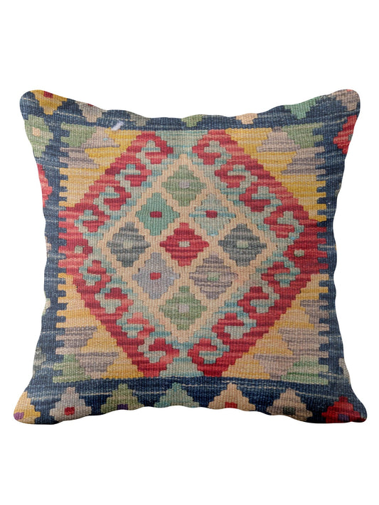 Afghan Kilim Cushion Cover - 45 x 45 cm