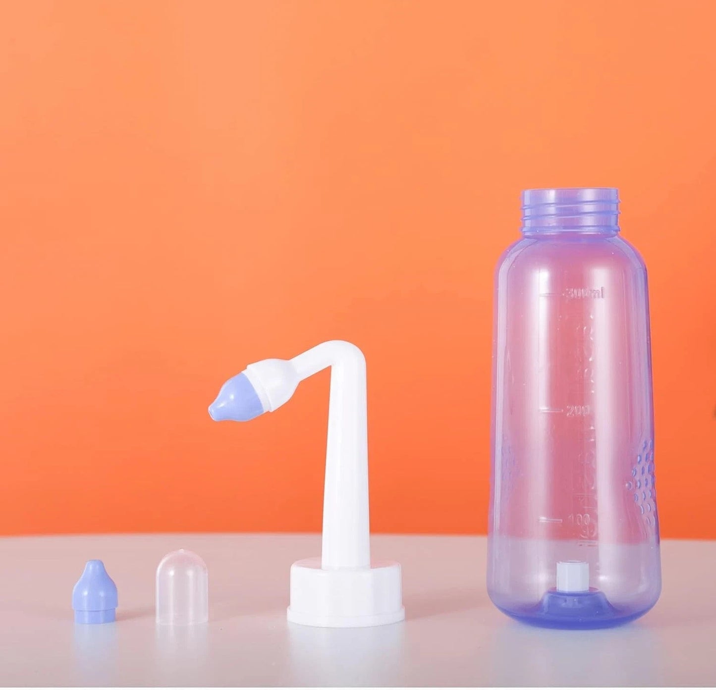 CROING 40 x Sinus Rinse Mix + 1x Nasal Wash Bottle (300ml), Neti Pot Kit, Nasal